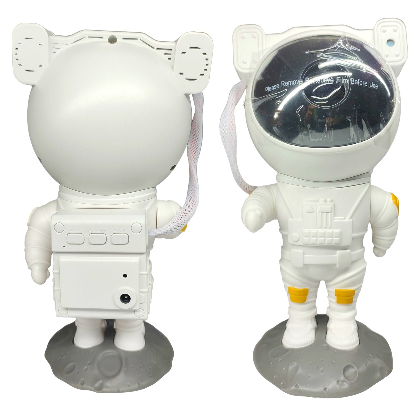 Astronaut Galaxy Projector with Remote Control - 360° Adjustable Timer Kids Astronaut Nebula Night Light, for Gifts,Baby Adults Bedroom, Gaming Room, Home and Party (Corded Electric)