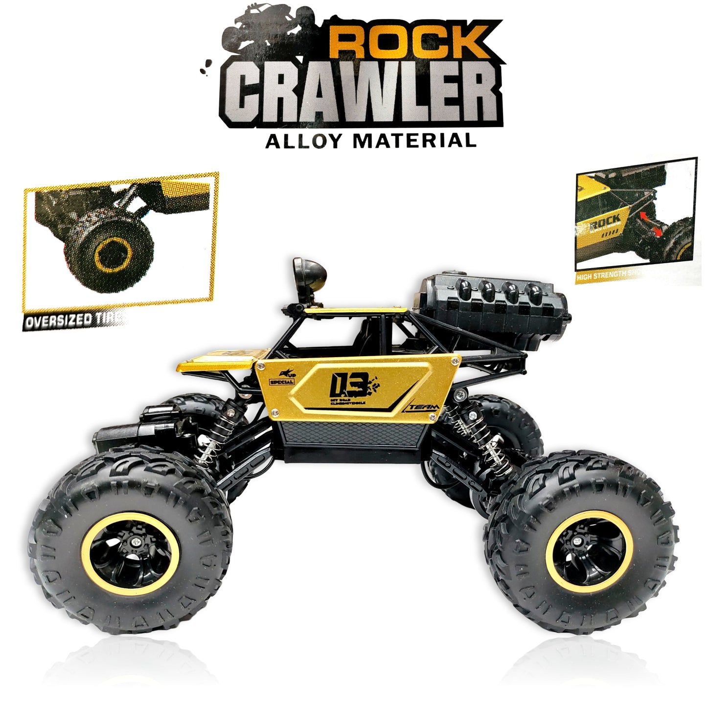 R/c Rock Crawler with spray Spary Remote Control Car for Kids, 5 Function 1:16 Rc Car Toys for Boys