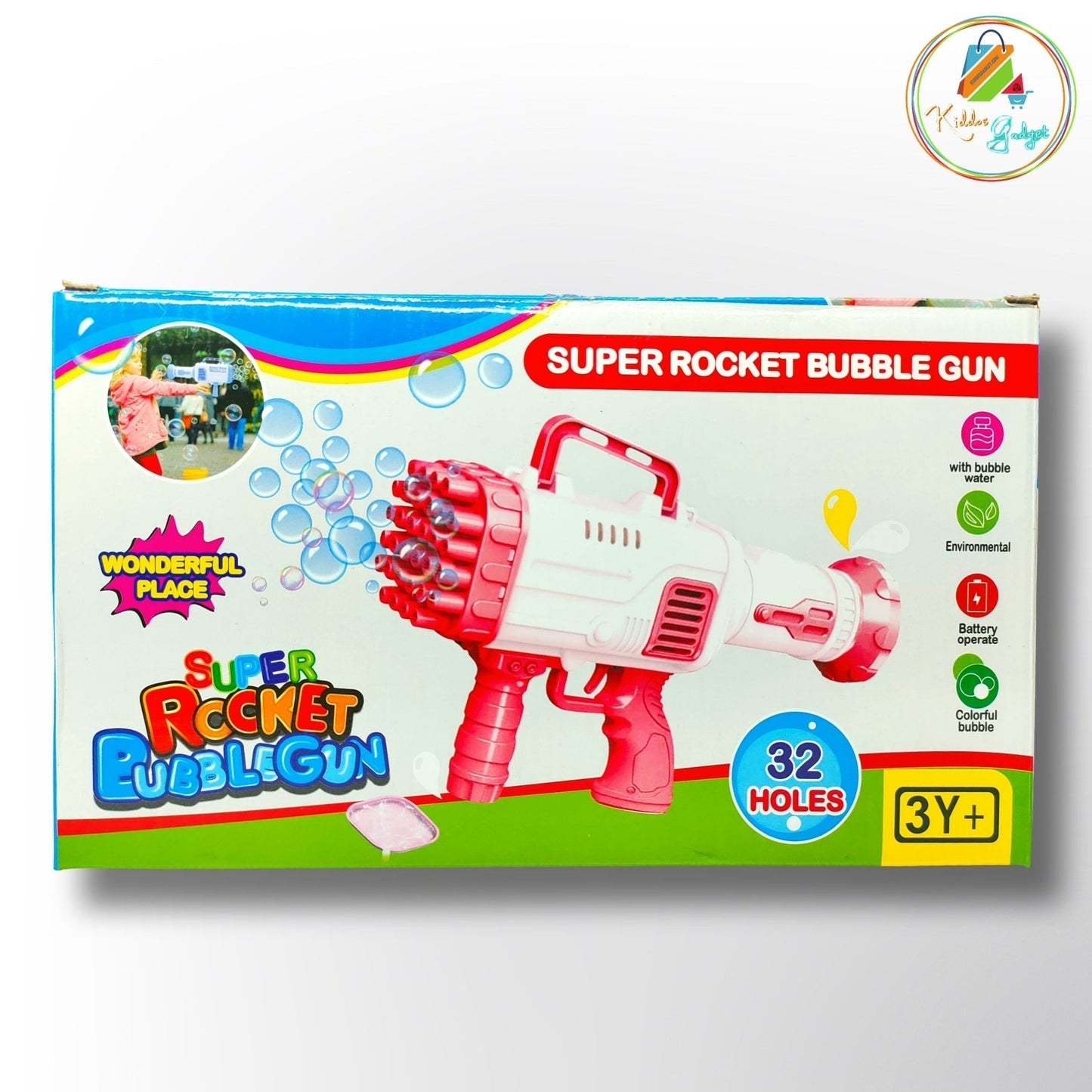 Super Rocket Bubble Gun