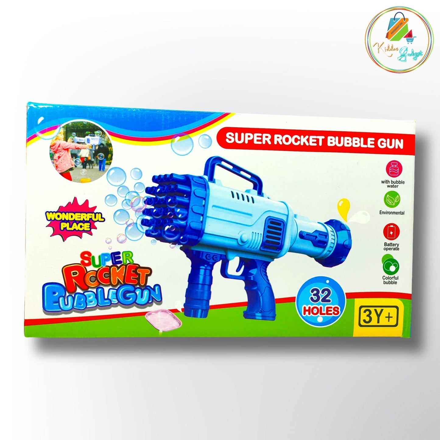 Super Rocket Bubble Gun